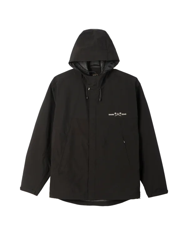 Dark Seas Breakwater Jacket Black