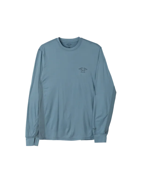 Dark Seas Bimini UV LS T-Shirt Blue