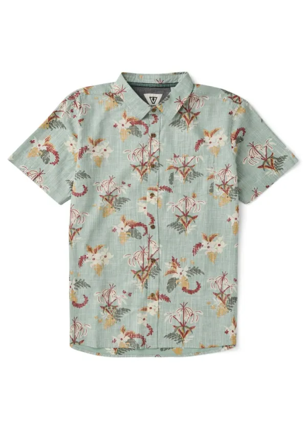 Vissla Sub Tropic SS Shirt Aloe