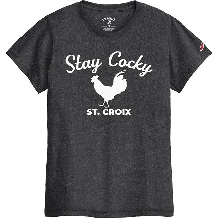 Legacy Athletic Stay Cocky Tee Varsity Black