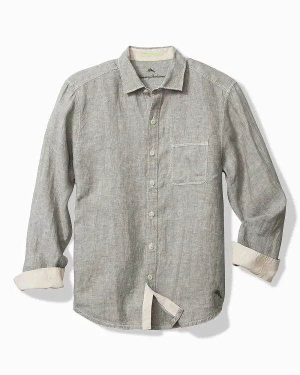 Tommy Bahama L/S Paradise Breezer TEA LEAF