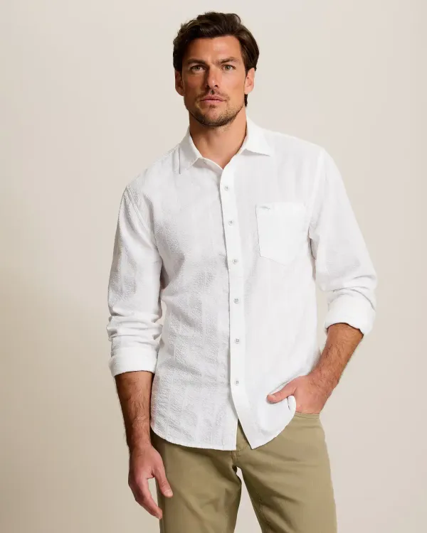 Tommy Bahama L/S Nova Wave White