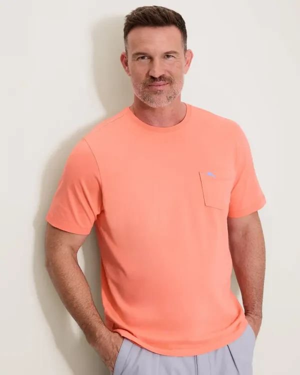 Tommy Bahama New Bali Skyline Tee Passion Peach