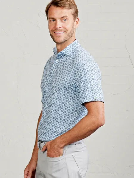 Tasc Performance Cloud Polo Nautical