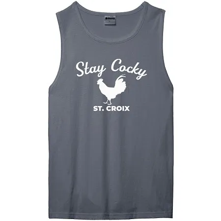 Legacy Athletic Stay Cocky Tank Washed Denim