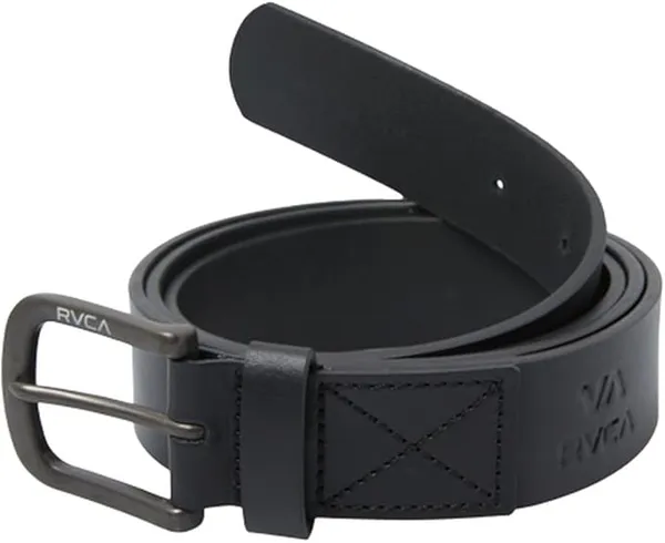 RVCA Standard Leather Bel Black