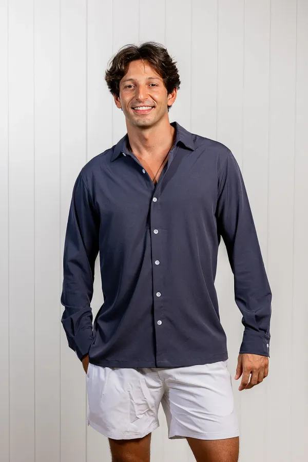Nashie Men's Nashie Long Sl Slate Grey