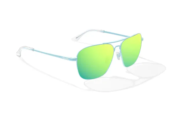 Bajio Snipes Poly Light Blue Matte/Green Mirror