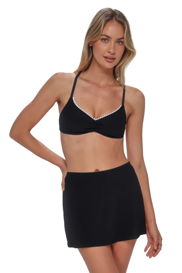 Swim Systems Bree Mini Skirt Black