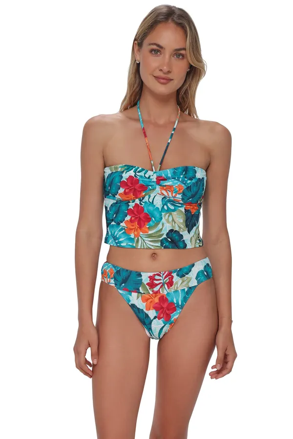 Swim Systems Byron High Waist Tiki Tango Rib