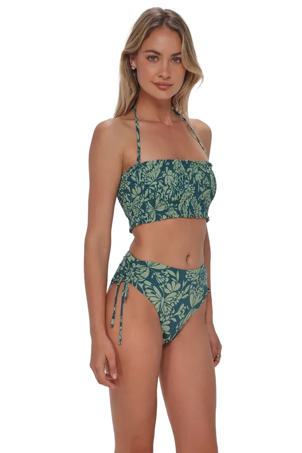 Swim Systems Malia High Waist Flutter Lurex