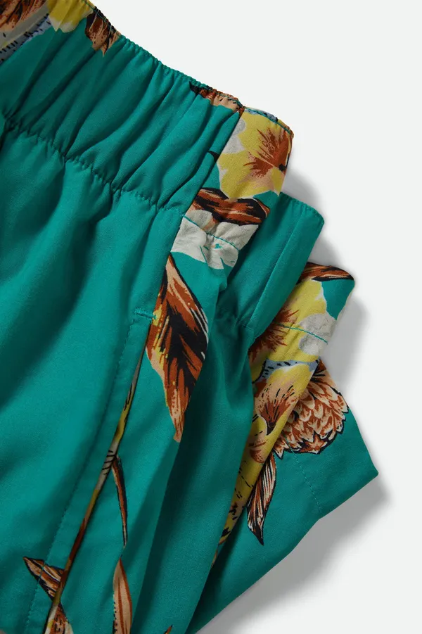 Brixton, LLC Campos Lounge Short Retro Green Flor Campos