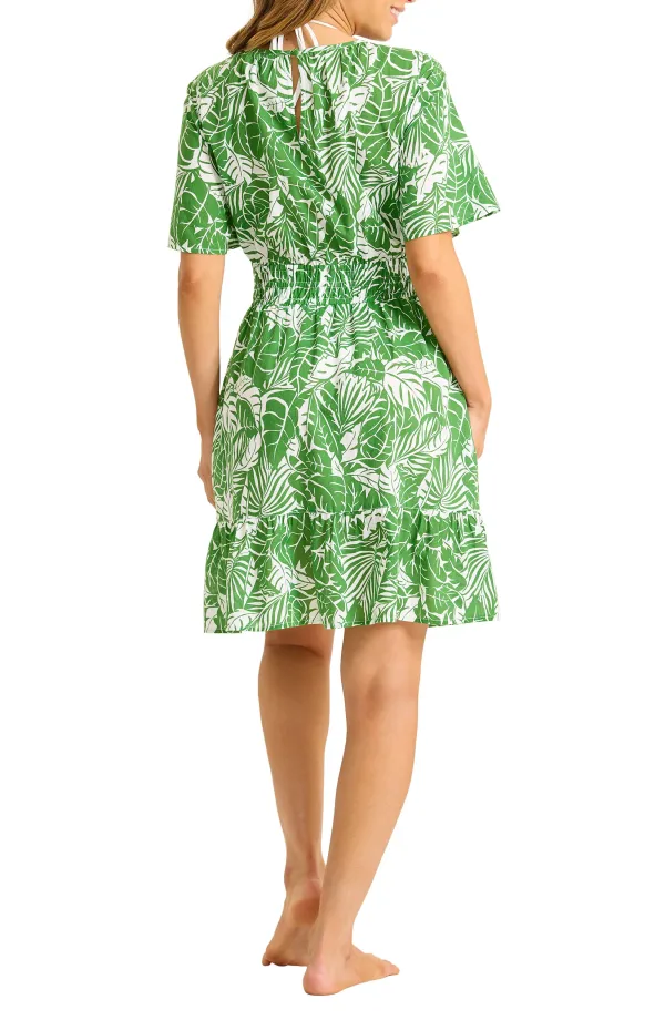 Tommy Bahama Costa Verde Dress Four Leaf Clover