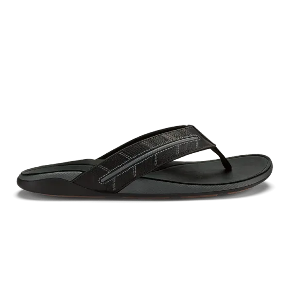 Olukai TUAHINE PALM - M Lava Rock/Dark Shadow