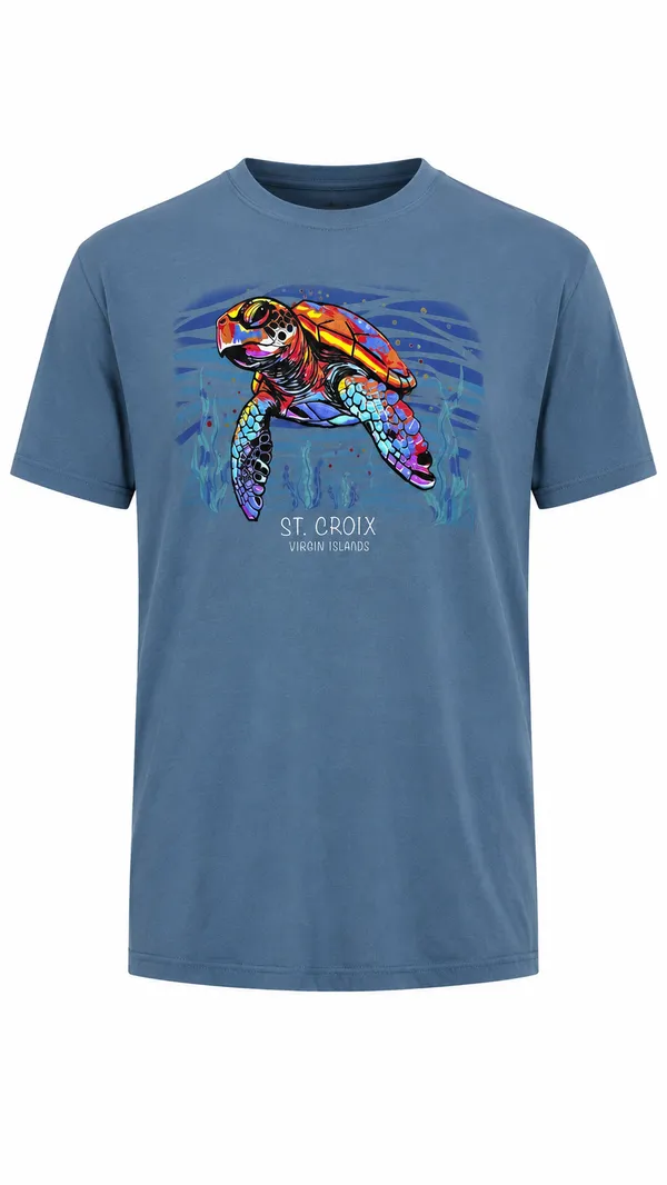Sherry MFG Puff Neon Turtle Ice Blue