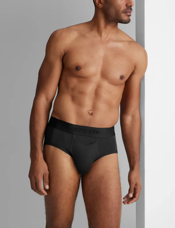 Tommy John Second Skin Brief Black