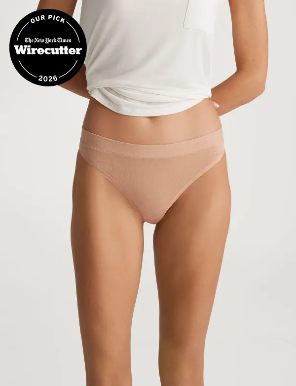 Tommy John Second Skin Thong Maple Sugar