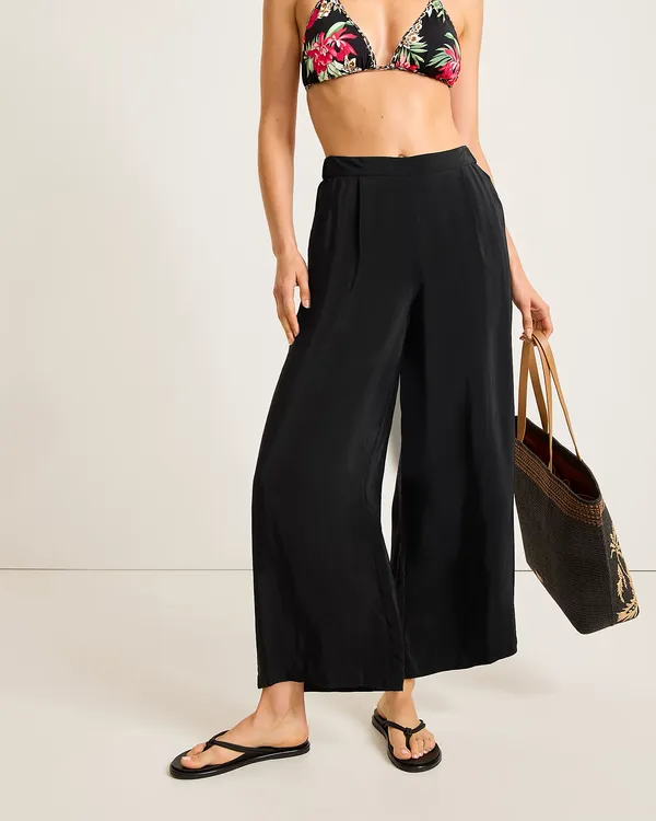 Tommy Bahama Calypso Crepe Pant Black