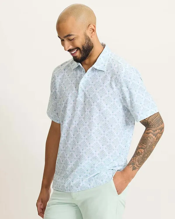 Tommy Bahama Bahama Coast Pina Islands Polo White