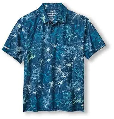 Tommy Bahama All Leaf No Shade Polo Coastline