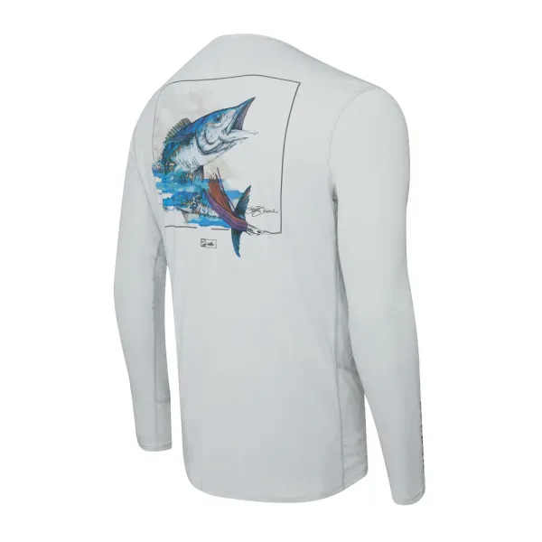 Pelagic VaporTek Goione Wahoo Light Grey