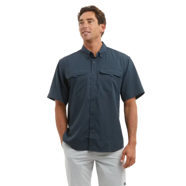 Pelagic Keys SS Shirt Dark Navy