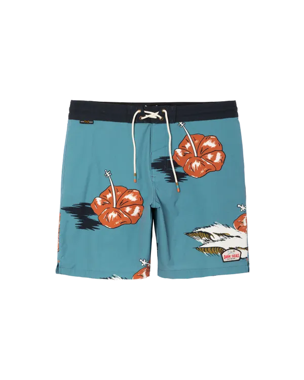 Dark Seas Harlan Boardshort Blue