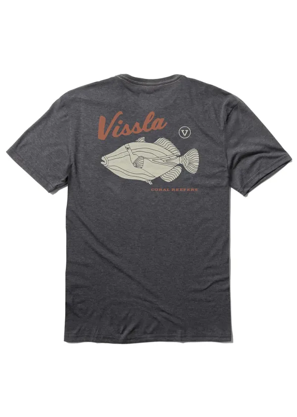 Vissla Reefer Comp Lite Eco BLACK HEATHER