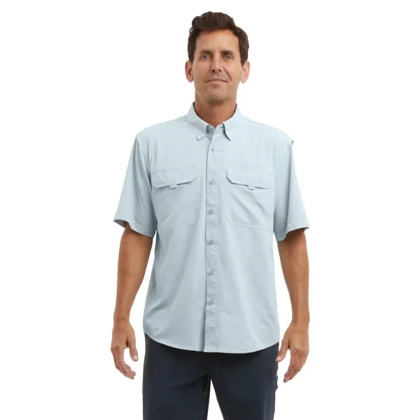 Pelagic Keys SS Shirt Blue Fog