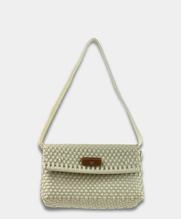 Maria Victoria Simona Shoulder Bag Pearl