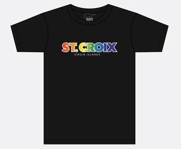Huge Brands St Croix Pride Tee Black