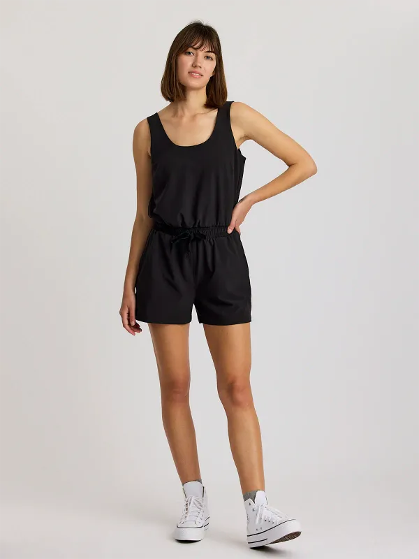 Free Fly Women's Breeze Romper Black