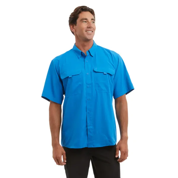 Pelagic Keys SS Shirt Blue