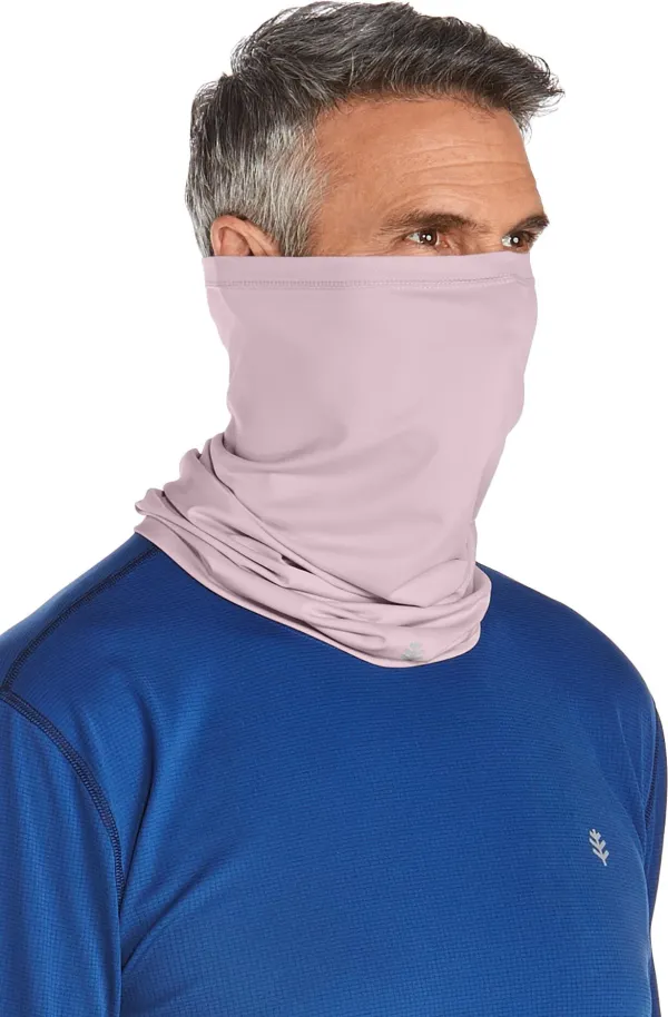 Coolibar La Plata UV Neck Gaiter Dusty Mauve