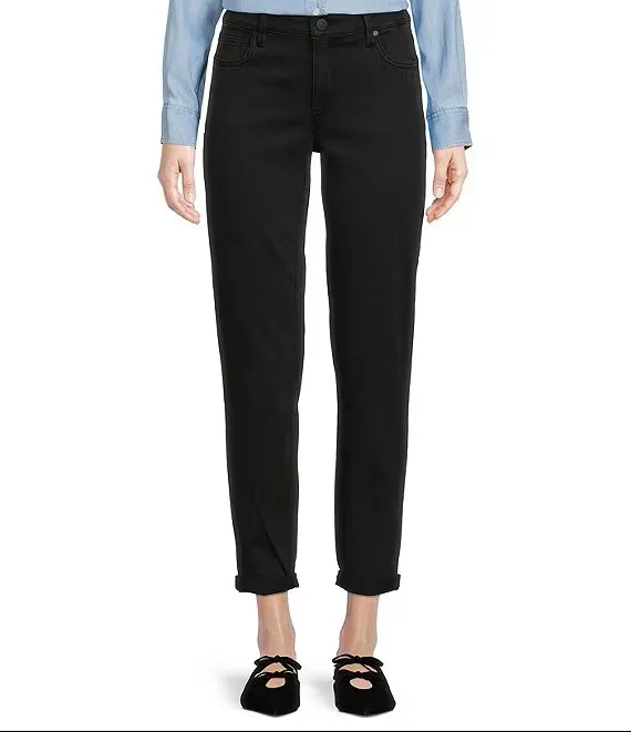 Tommy Bahama Leila MR Slim Boyfriend Black