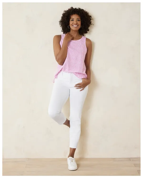 Tommy Bahama Kira Cay City Pant White
