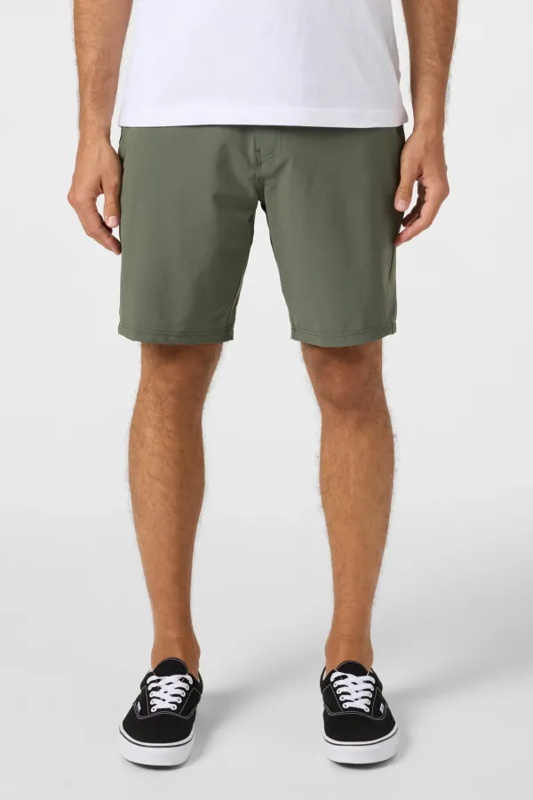 O'Neill Clothing TRVLR Enduro 19" Hybrid Short Dark Olive