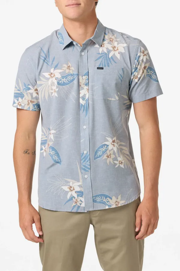 O'Neill Clothing TRVLR UPF Traverse SS Standard Light Grey