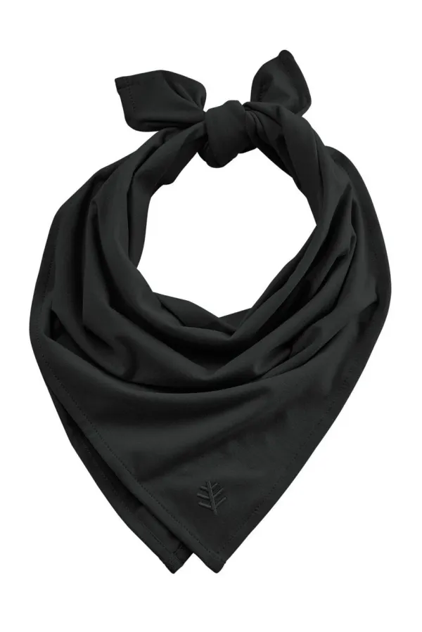 Coolibar Sanibel Everyday Beach Bandana Black