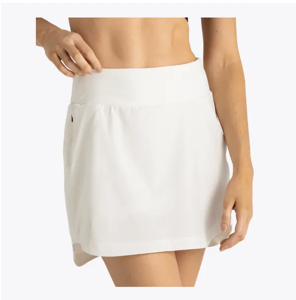 Free Fly Women's Bamboo Lined Breeze 15" Skort SEA SALT