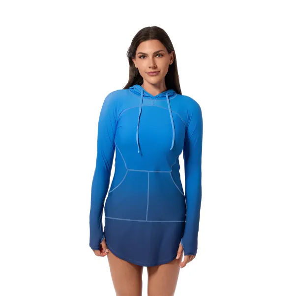 Jantzen Infinity Hoodie Dress PANTHEON BLUE