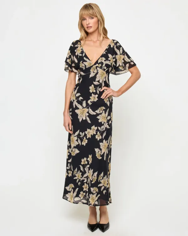 LSpace Lover Maxi Dress Petal To The Metal