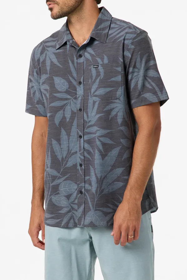 O'Neill Clothing UPF Slub Relaxed SS Shirt Black
