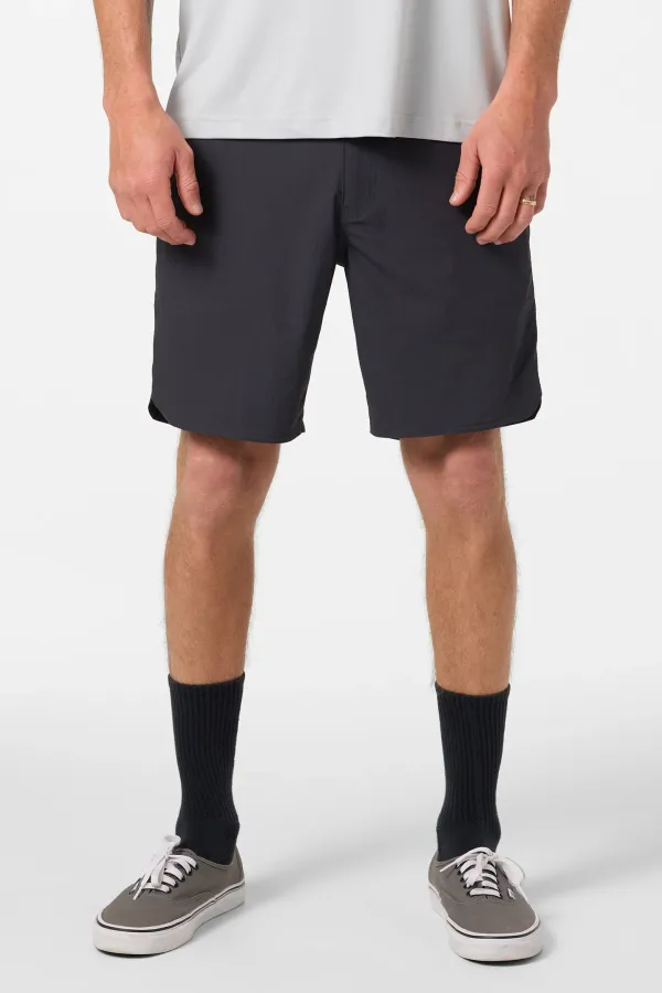 O'Neill Clothing TRVLR Halfback 18" Hybrid Short PHANTOM