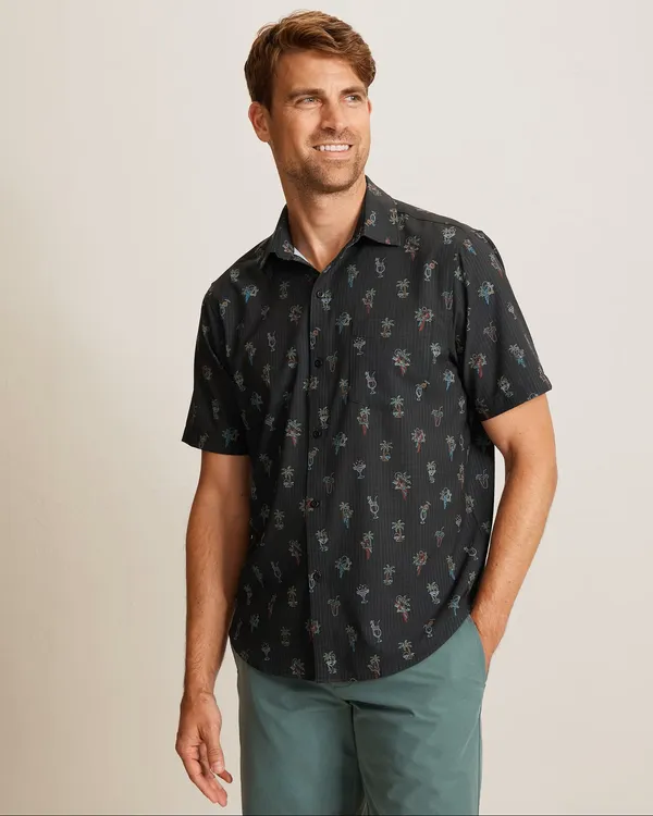 Tommy Bahama Bahama Coast Neon Sips Matte Black