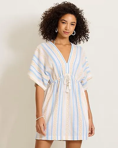 Tommy Bahama Geo Jacquard Dress Creek Bed
