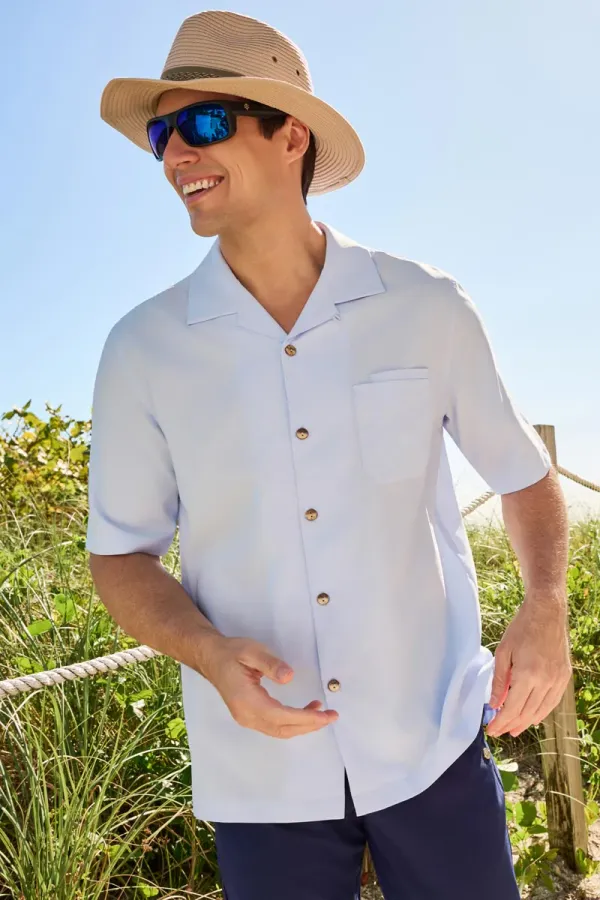 Coolibar Safari Camp Shirt Periwinkle