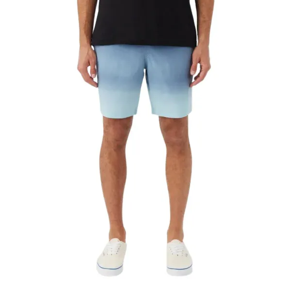 O'Neill Clothing Stockton Print E-Waist Hybrid Short Navy