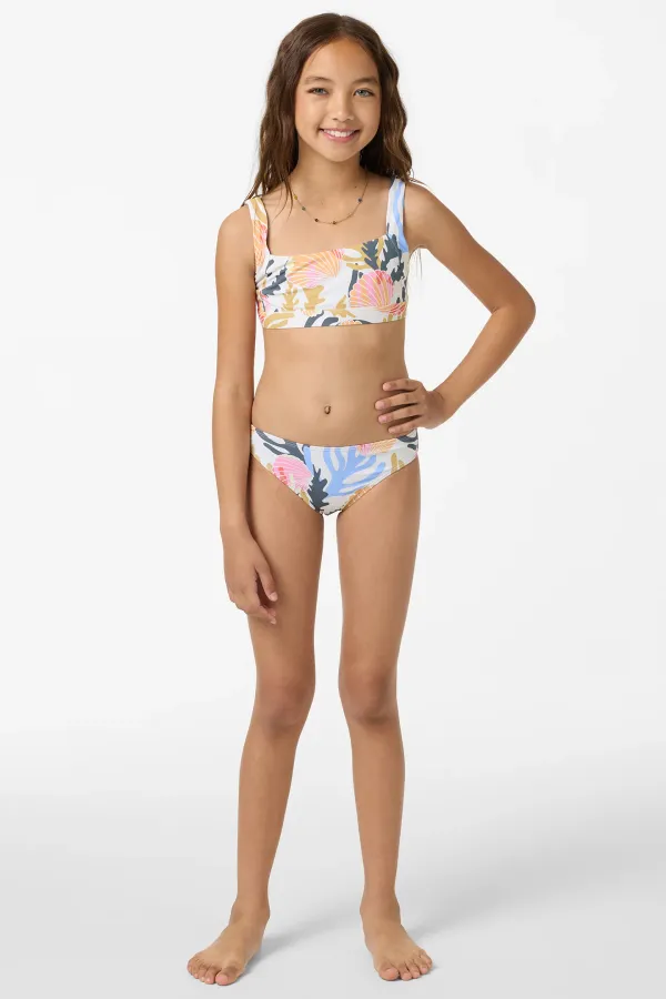 O'Neill Clothing Cora Geo Square Neck Multicolor