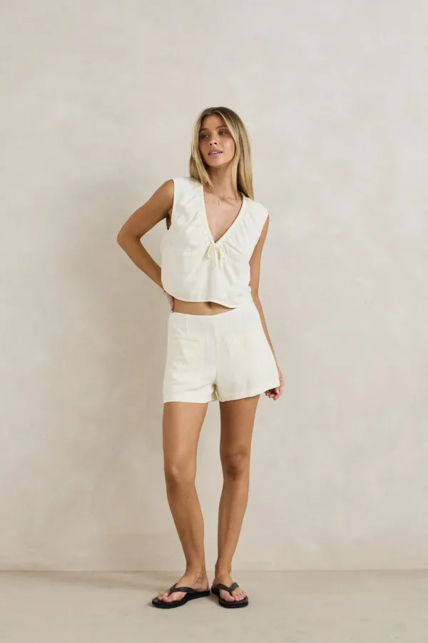 Rhythm Del Rio Short White